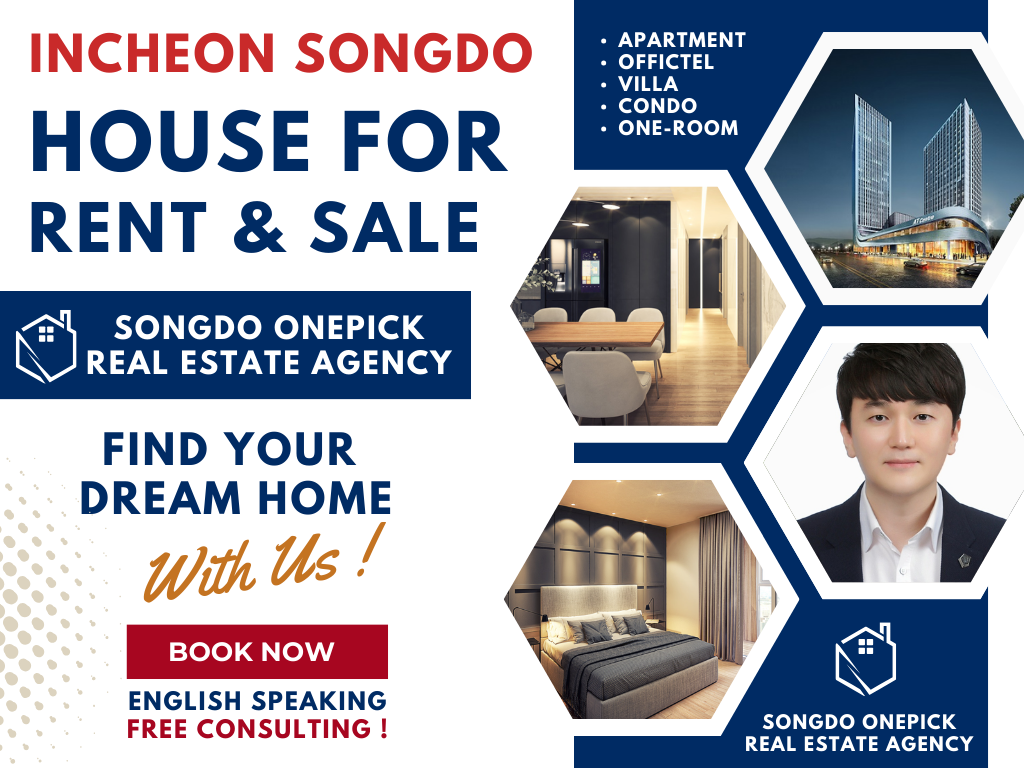 Top 3 Incheon Songdo English speaking realtors